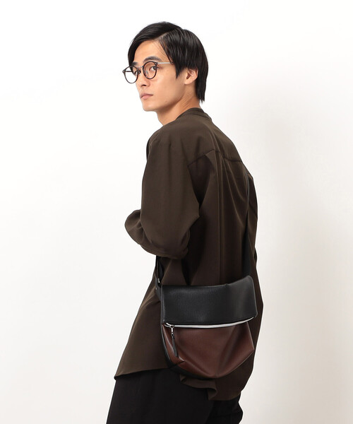 COMME CA ISM（コムサイズム） ショルダーバッグ バイカラー