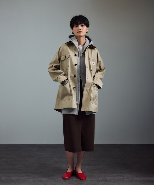 パーカー 「Americana（アメリカーナ） for SALON」別注ジップフーディー レディース AMERICANA パーカー 「Americana（アメリカーナ） for SALON
