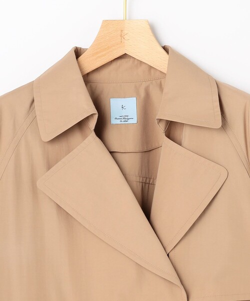 Courreges クレージュ 21 ライダース型トレンチショートコート　レア品 組曲（KUMIKYOKU） トレンチコート コート タイプライターショート