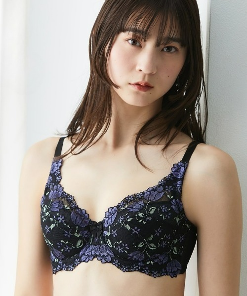 ニッセン（nissen） ブラジャー 脇高フルカップブラジャー