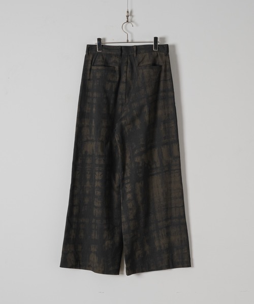 「Casper John」 加工デニムパンツ MEDIUM ブラック メンズ