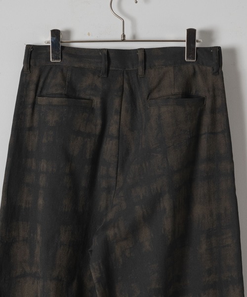 「Casper John」 加工デニムパンツ MEDIUM ブラック メンズ