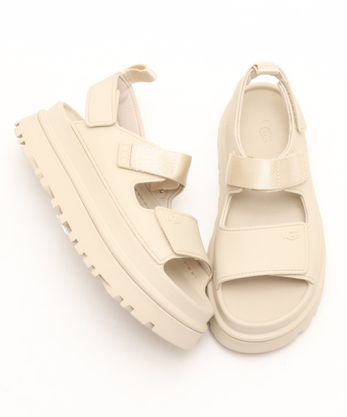 「UGG」 フラットサンダル 23cm ブラウン レディース_画像4