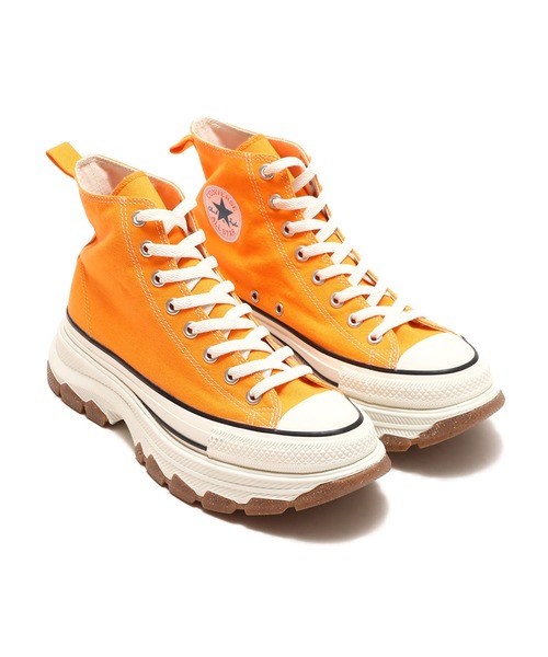 コンバース　スニーカー　24.0 CONVERSE コンバース ハイカットスニーカ オールレザー 24