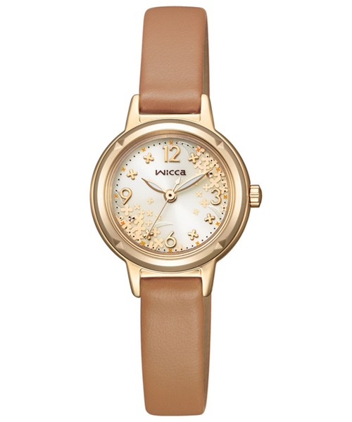 wicca（ウィッカ） 腕時計 ソーラーテック 「キンモクセイ」をモチーフ