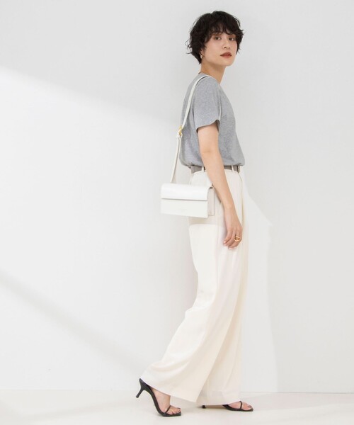 「NOLLEY'S Sophi」 半袖Tシャツ 38 グレー レディース_画像4