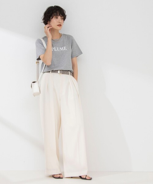 「NOLLEY'S Sophi」 半袖Tシャツ 38 グレー レディース_画像5