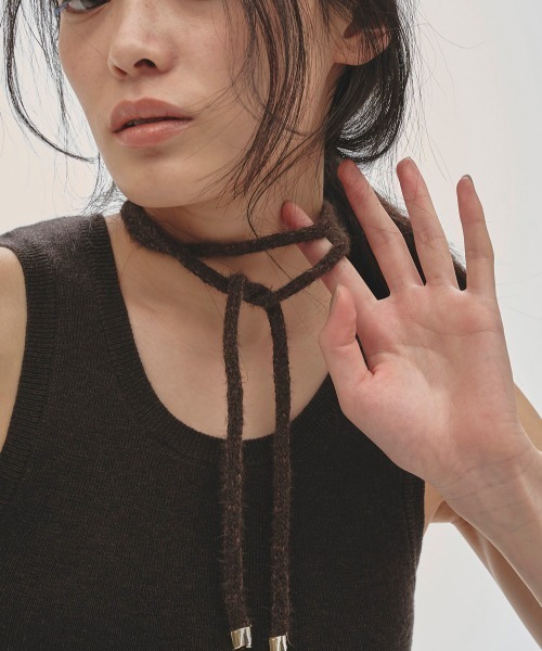 TODAYFUL チョーカー Knit Ribbon Choker レディース : ZOZOTOWN Yahoo 