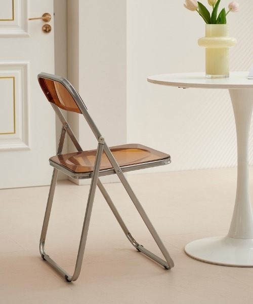 家具 Folding modern acrylic chair : ZOZOTOWN Yahoo!店 - 通販