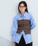 「NOGLE/ノグル」ミックスニットボタンビス...の詳細画像5