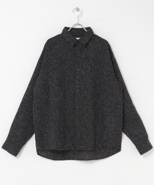 SENSE OF PLACE by URBAN RESEARCH シャツ ライトツイード