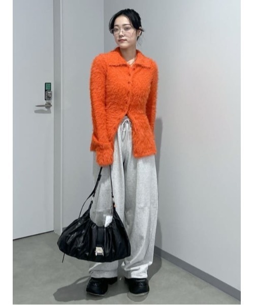 SLY（スライ） カーディガン WAIST SHAPE KNIT TOPS ウエストシェイプ