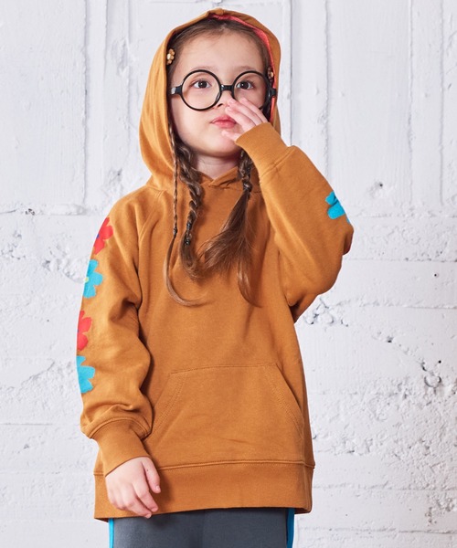 MARKEY'S（マーキーズ） パーカー ソデプリントパーカー キッズ 子供服