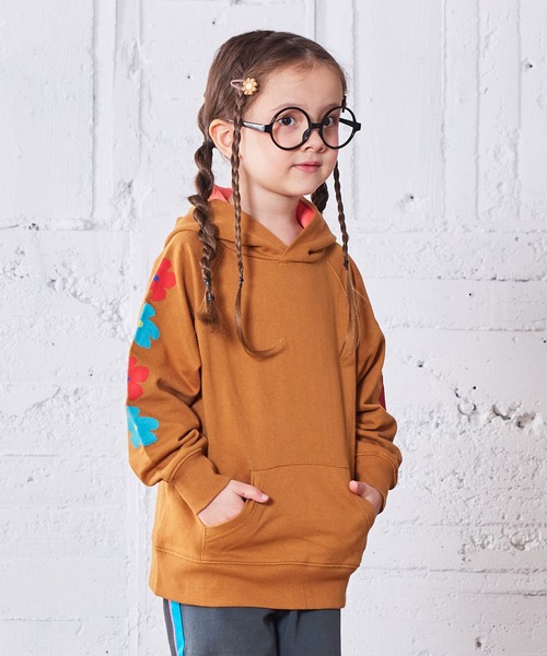 MARKEY'S（マーキーズ） パーカー ソデプリントパーカー キッズ 子供服