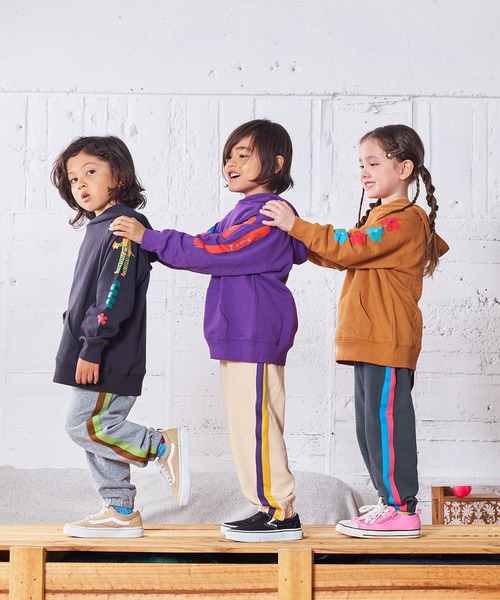 MARKEY'S（マーキーズ） パーカー ソデプリントパーカー キッズ 子供服