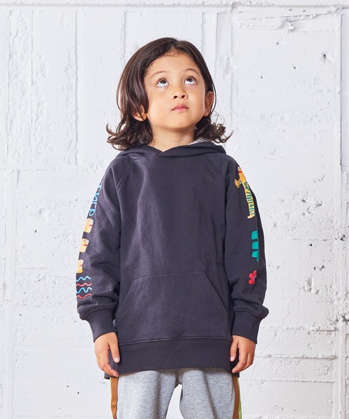 MARKEY'S（マーキーズ） パーカー ソデプリントパーカー キッズ 子供服