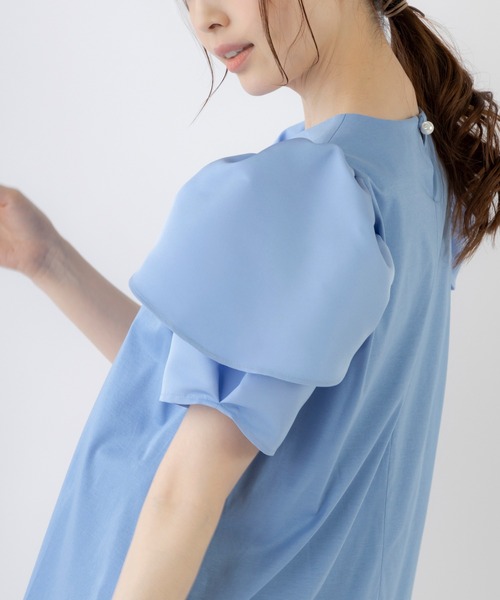 「Sono」 半袖カットソー 1 オレンジ レディース_画像5