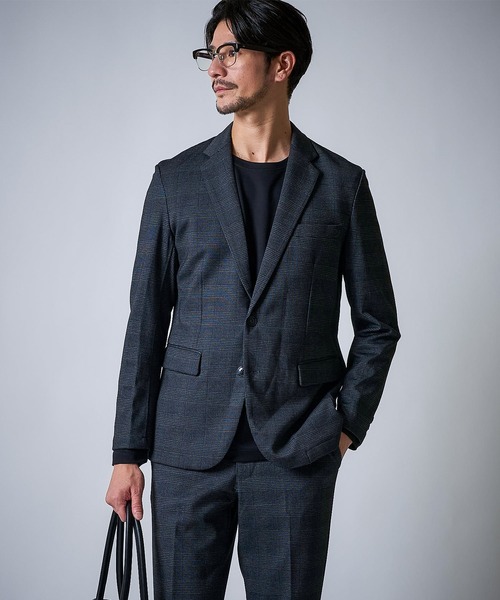 TETE HOMME　セットアップ　スーツ　ダブル　希少サイズ　濃紺　美品 TETE HOMME（テット オム） セレモニースーツ セットアップ moistiva