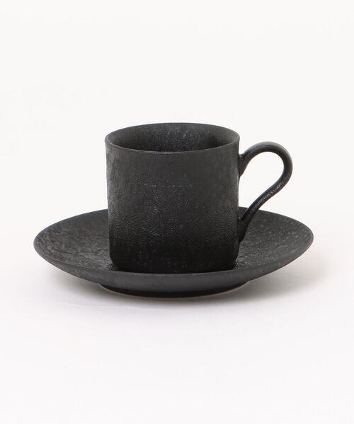 タンブラー 黒墨 コーヒーカップ＆ソーサー 「ストレート」