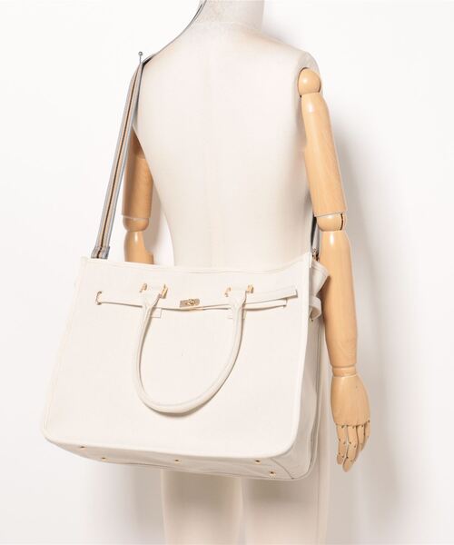 「SMIR NASLI」 2WAYバッグ 9 ダークグレー レディース_画像7