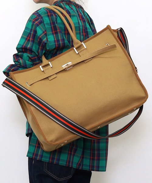 「SMIR NASLI」 2WAYバッグ 9 ダークグレー レディース_画像8