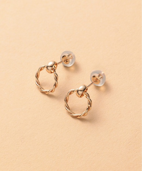 ピアス 「Viju GOLD」 10金 アクセサリー Torsia-Pierce レディース