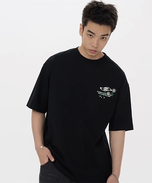 「HARSH AND CRUEL」 半袖Tシャツ M ホワイト メンズ_画像2