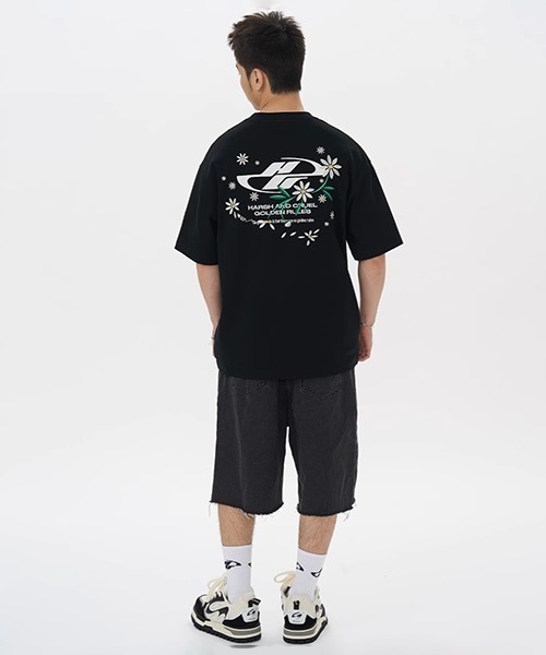 「HARSH AND CRUEL」 半袖Tシャツ M ホワイト メンズ_画像5