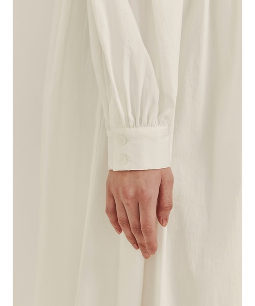 「PAMEO POSE」 シャツワンピース FREE グリーン レディース_画像8