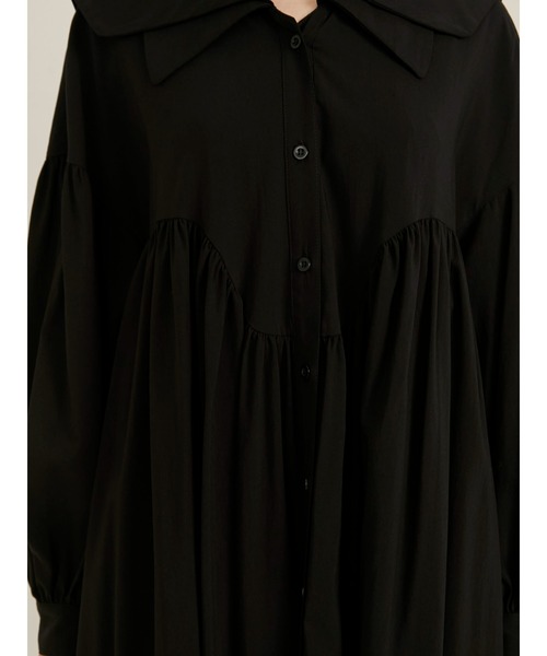 「PAMEO POSE」 シャツワンピース FREE グリーン レディース_画像10