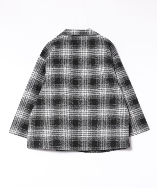 SpRay（スプレイ） コート アウター チェックBIGジャケット