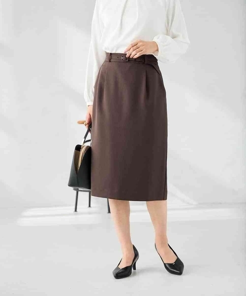 a.v.v（アー・ヴェ・ヴェ） スカート 「洗える/イージーケア