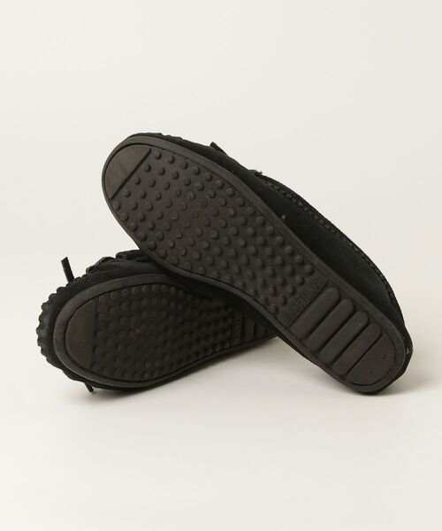 「Minnetonka」 モカシンシューズ US5 ブラック レディース_画像3