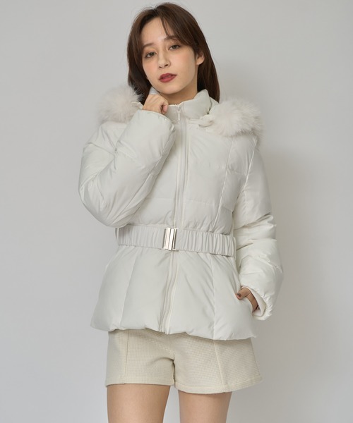 REDYAZEL（レディアゼル） ダウンコート ダウンジャケット ベルト