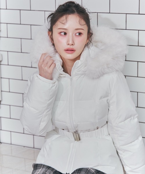 REDYAZEL（レディアゼル） ダウンコート ダウンジャケット ベルト