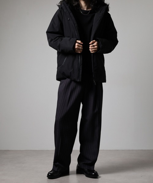 MMMM ダウンジャケット ダウン フーデットダウンジャケット/撥水