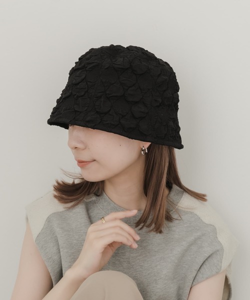 「SMELLY」 ハット - ブラック レディース_画像9