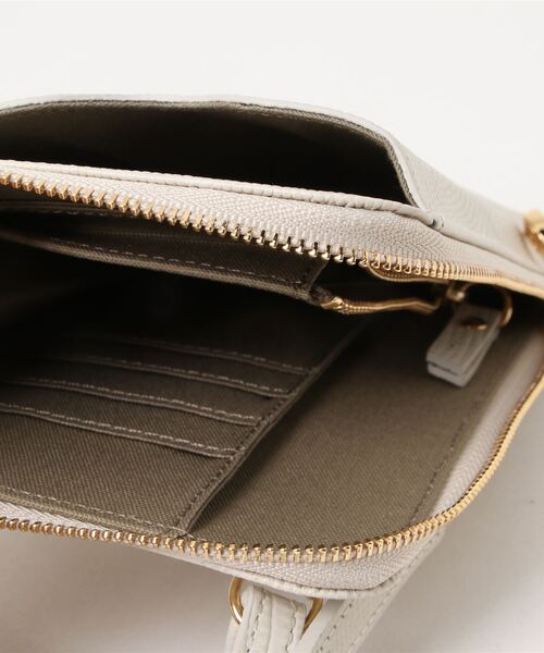 「VIOLAd'ORO」 ショルダーバッグ フリー ベージュ レディース_画像4