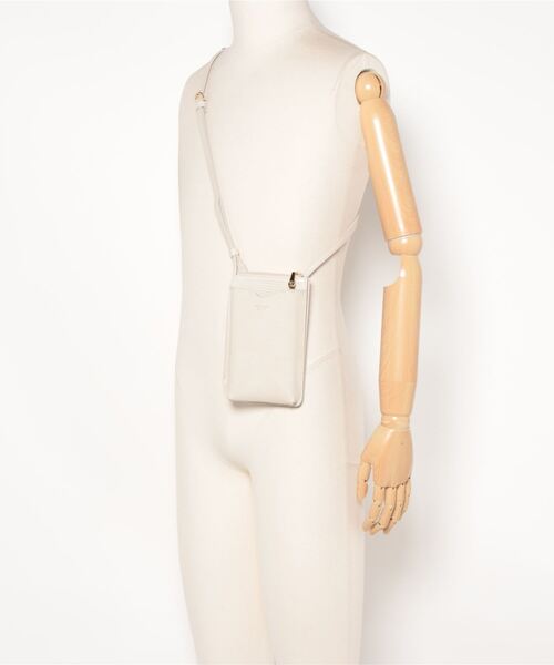 「VIOLAd'ORO」 ショルダーバッグ フリー ベージュ レディース_画像5