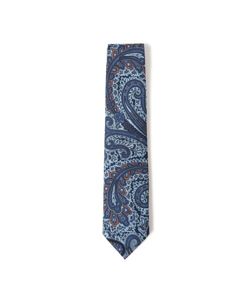 未使用品 Seaward & Stearn ペイズリーネクタイ Seaward＆stearn ネクタイ Seaward ＆ Stearn / シルク ペイズリー柄