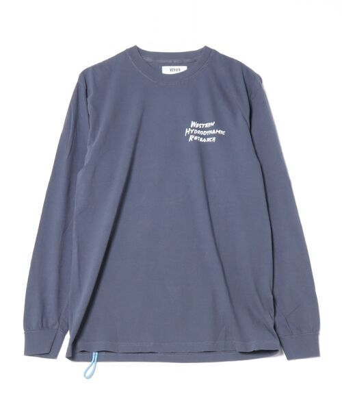 WHR ウェスタンハイドロダイナミックリサーチ ロンT L グレー tシャツ 「Western Hydrodynamic Research/ウェスタン ハイドロ