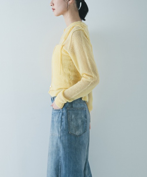 アーバンリサーチ（URBAN RESEARCH）/シアーモヘヤキャミソール URBAN RESEARCH（アーバンリサーチ） ニット セーター シアーモヘヤ