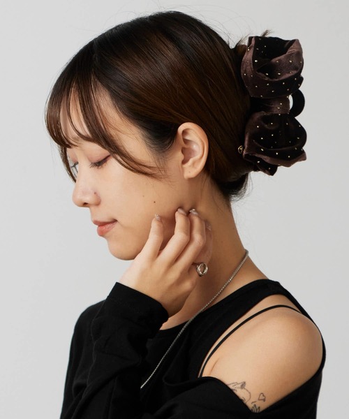 【新品】TRESSE BRIGITTE dot ribbon clip TRESSE BRIGITTE dot ribbon clip