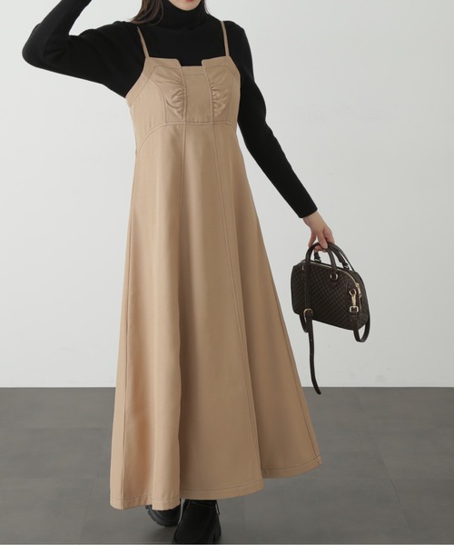 「FREE'S MART」 キャミソールワンピース SMALL ブラック レディース_画像5