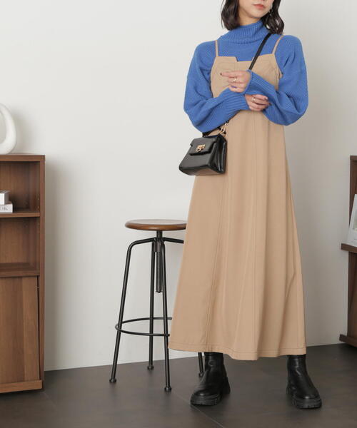 「FREE'S MART」 キャミソールワンピース SMALL ブラック レディース_画像9