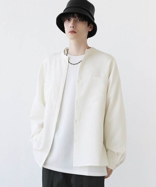 「LILL」 長袖シャツ M ホワイト メンズ_画像2