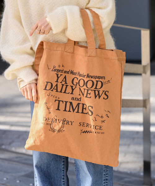 フレームワークキャンバス トートバッグ YA GOOD IDEAS M FRAMeWORK（フレームワーク） トートバッグ YA GOOD IDEAS YA GOOD