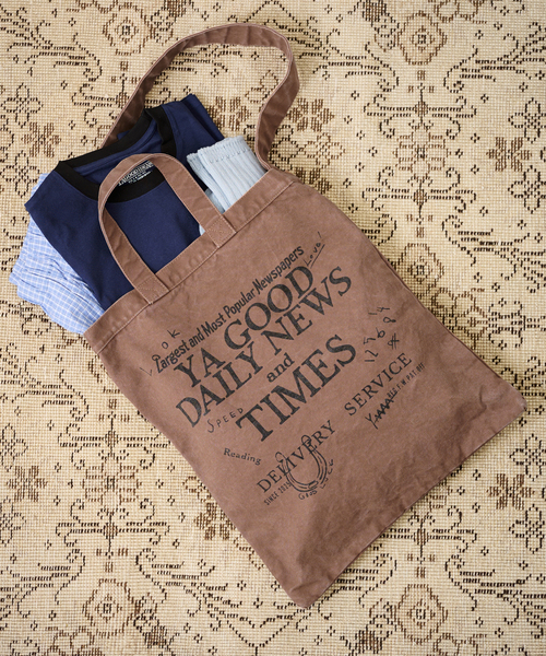 バッグ YA GOOD IDEAS YA GOOD DAILY NEWS TIMES T フレームワーク FRAMeWORK ≪予約≫YA GOOD IDEAS YA GOOD DAILY NEWS