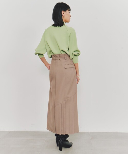 「UNITED TOKYO」 スカート 2 ネイビー レディース_画像4