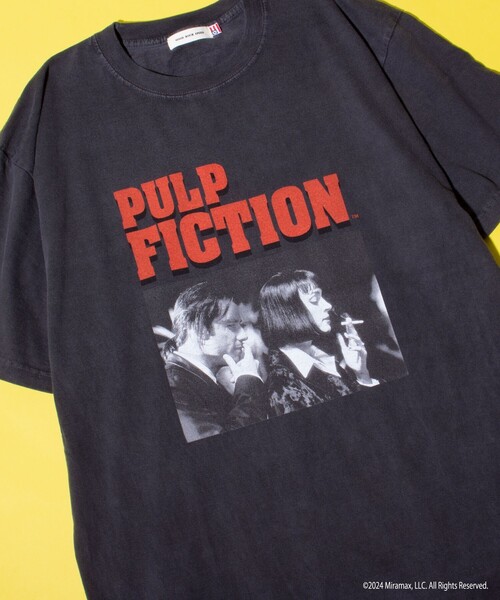 「GOOD ROCK SPEED」 半袖Tシャツ「PULP FICTIONコラボ」 L ブラック系その他2 メンズ_画像2